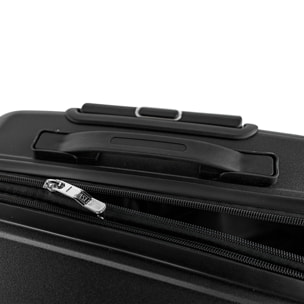 Juego De Maletas Rígidas Pp Jaslen Varese Negro