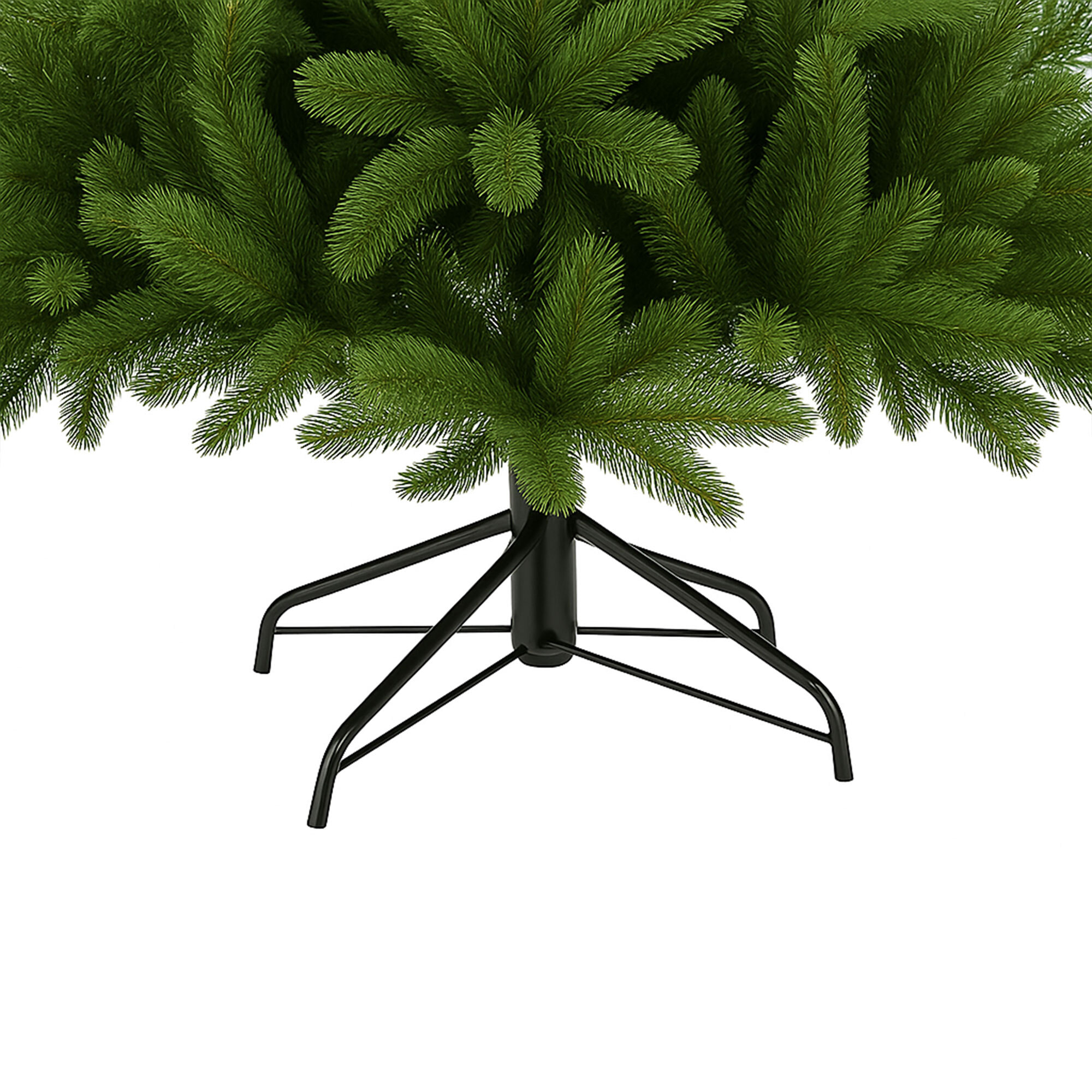 Sanoma - Albero di Natale Tradizionale in PE e PVC Ø104x210H cm, 1140 Punte
