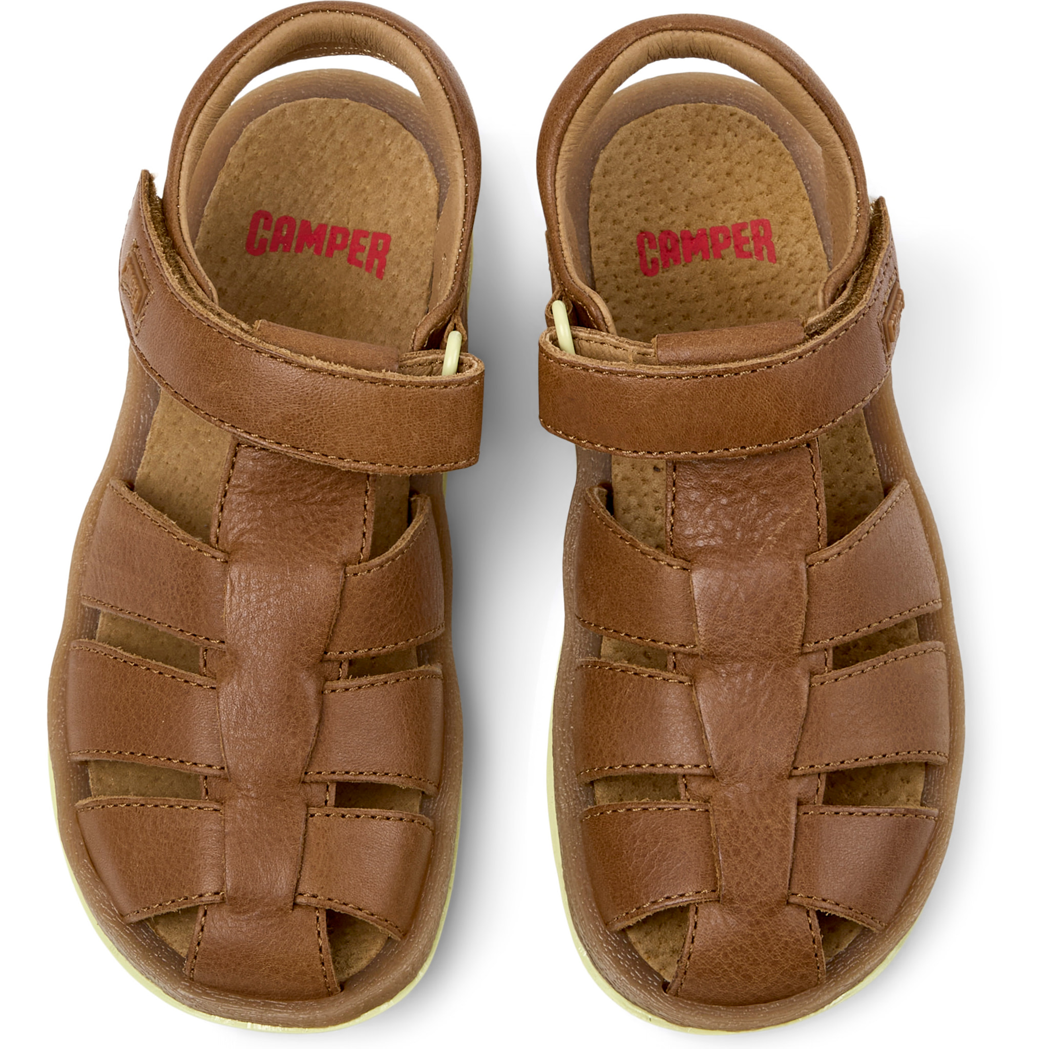 Sandalias - CAMPER Bicho - Marron - Cuero liso