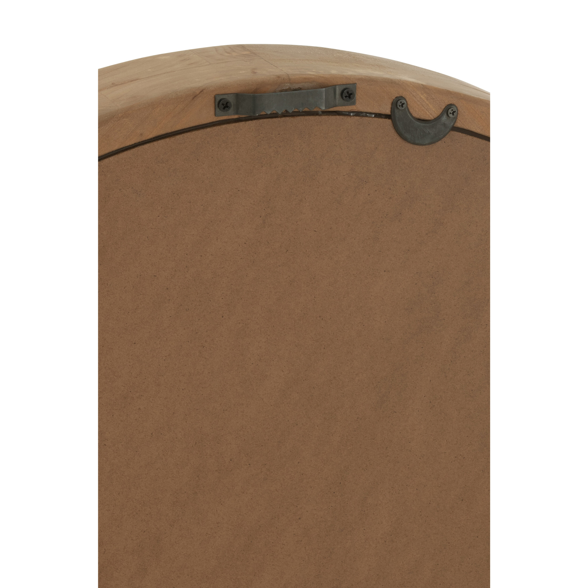 J-Line miroir Mural Wall Mirror - bois - beige clair - small