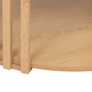 Table basse Slat 60x60x35cm