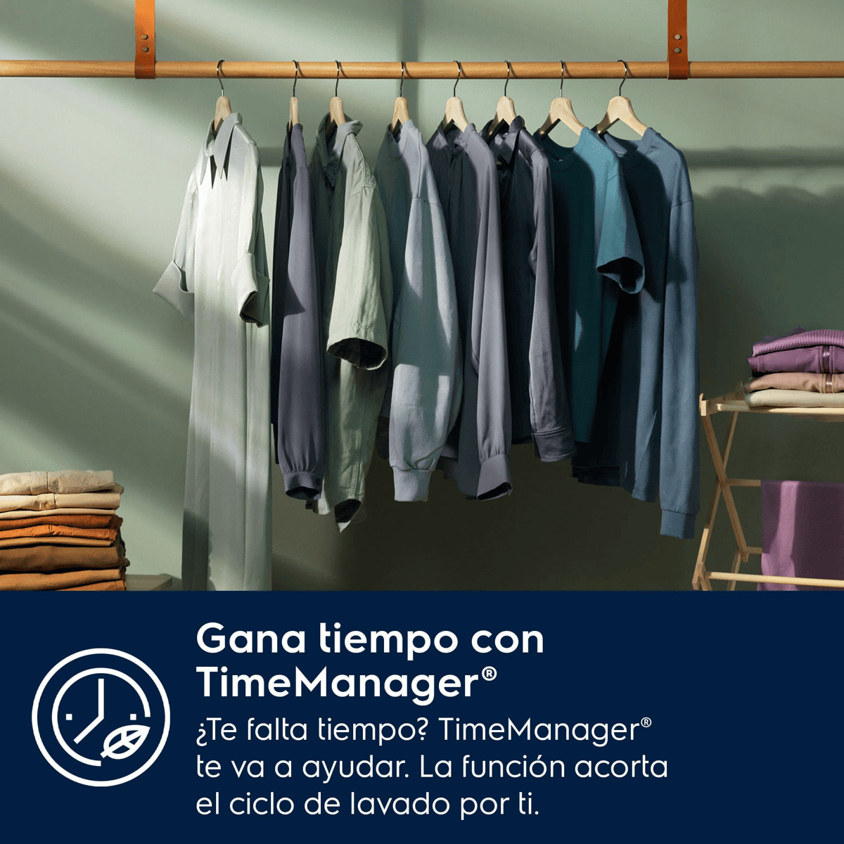 Electrolux Lavadora integrable Serie 700 SteamCare de 8.0 kg EU7F3846OF