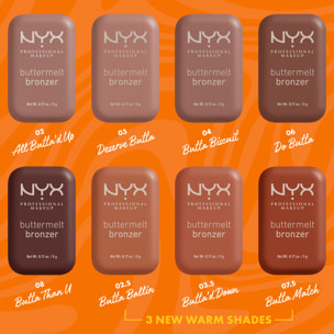 NYX Professional Makeup Buttermelt Bronzer Bronzer Butta Biscuit
