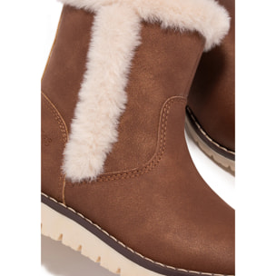 Stivali da bambina in pelliccia sintetica