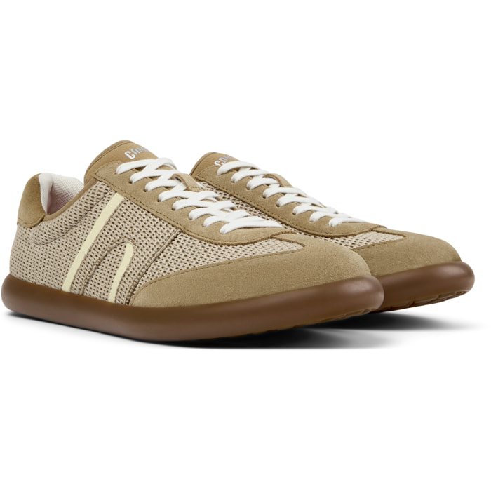 Zapatillas - CAMPER Pelotas Soller - Marron - Textil natural