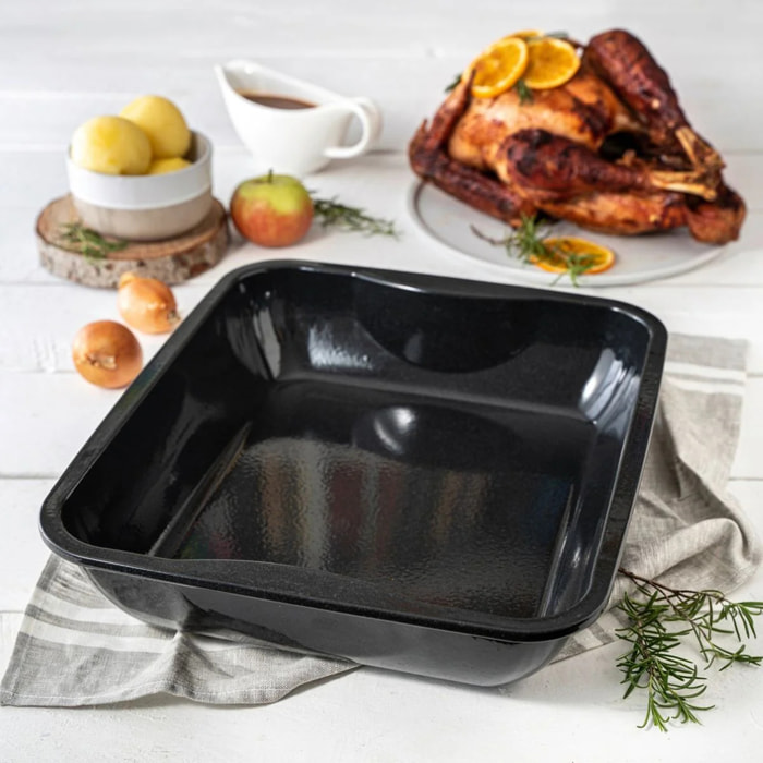 Lot de 2 plats à four XXL rectangles 40 x 24 cm Zenker Special Cooking