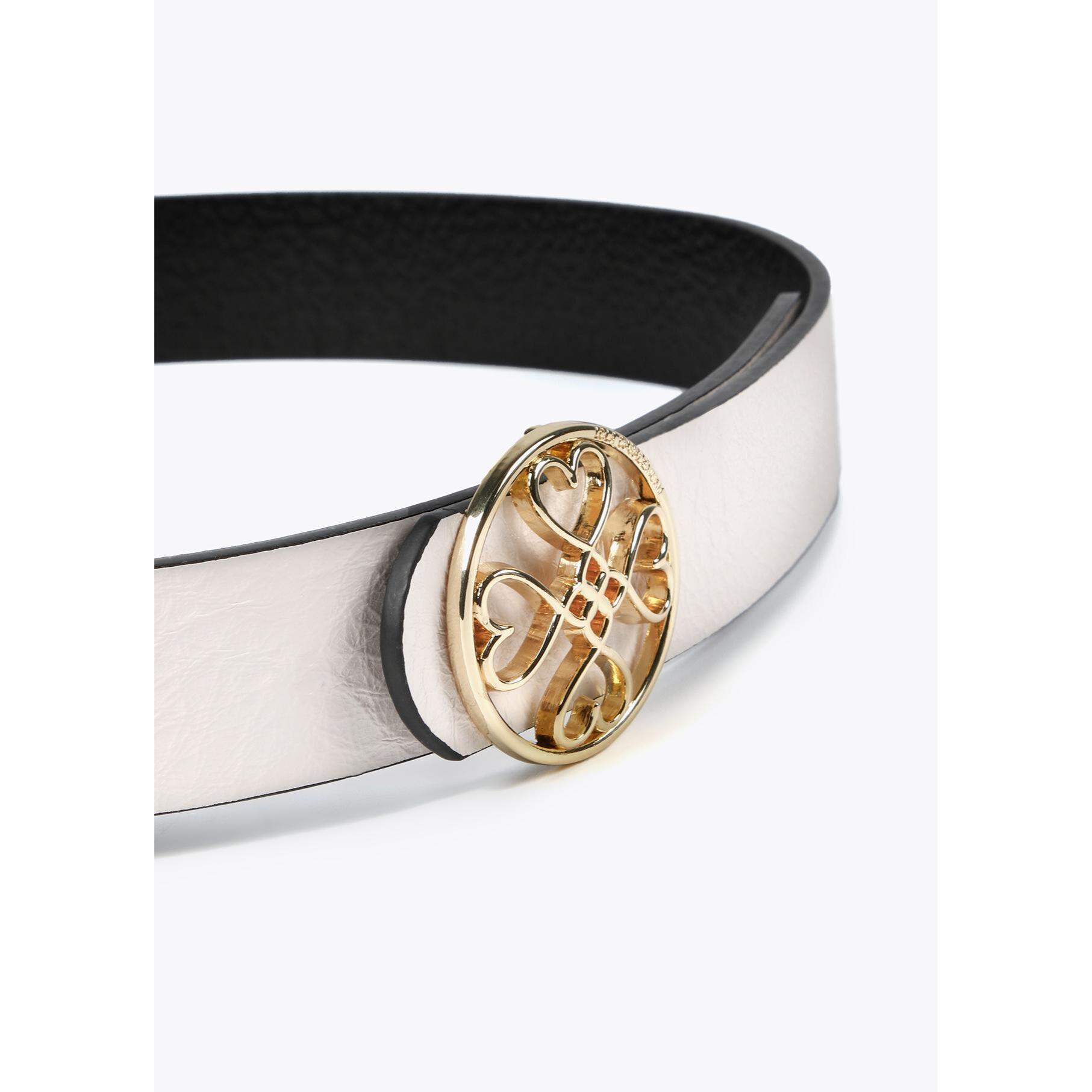 Cintura double face trifoglio cuori