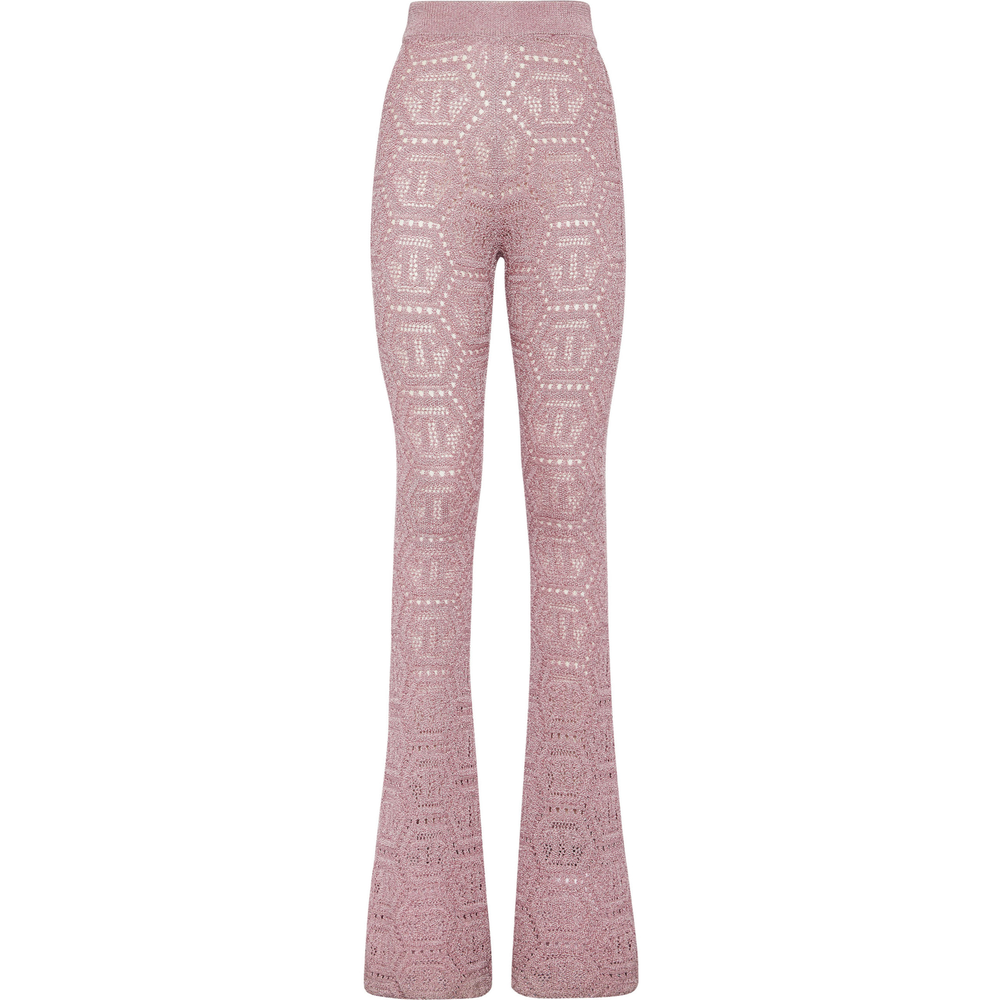 PHILIPP PLEIN Flare Trousers MONOGRAM