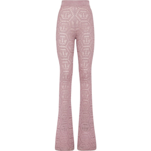 PHILIPP PLEIN Flare Trousers MONOGRAM