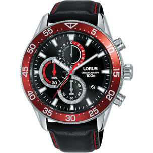 Reloj Lorus RM345FX9 Hombre Analogico Cuarzo con Correa de Cuero