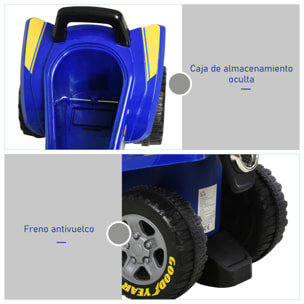 Quad Cuatrimoto para Niños con Luces Sonidos Bocina Azul