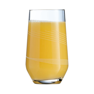 4 bicchieri alti 40cl Intense - Cristal d'Arques