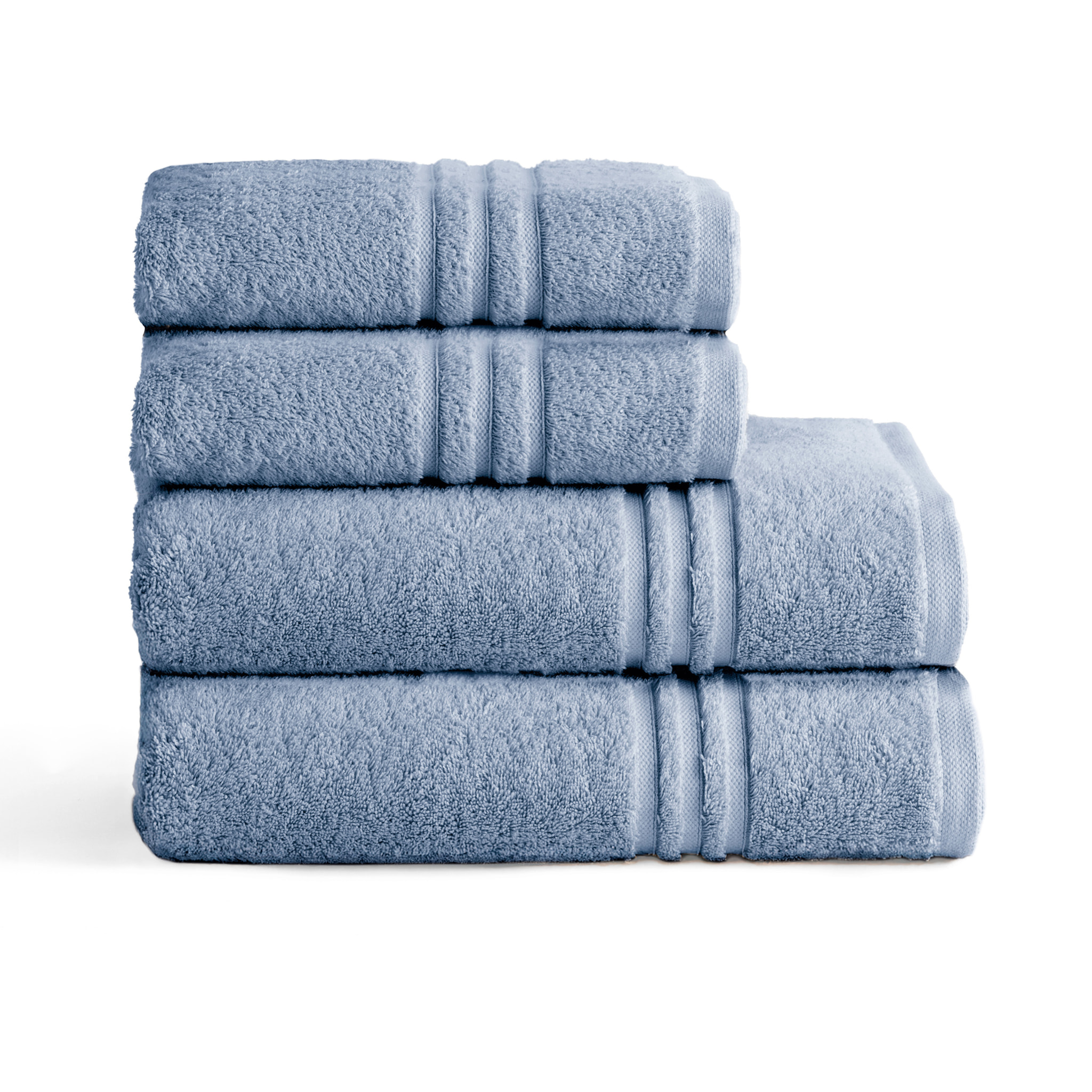 Set de serviettes éponge 100% Coton Éponge Peigné - 700 g/m2 HOSTESS