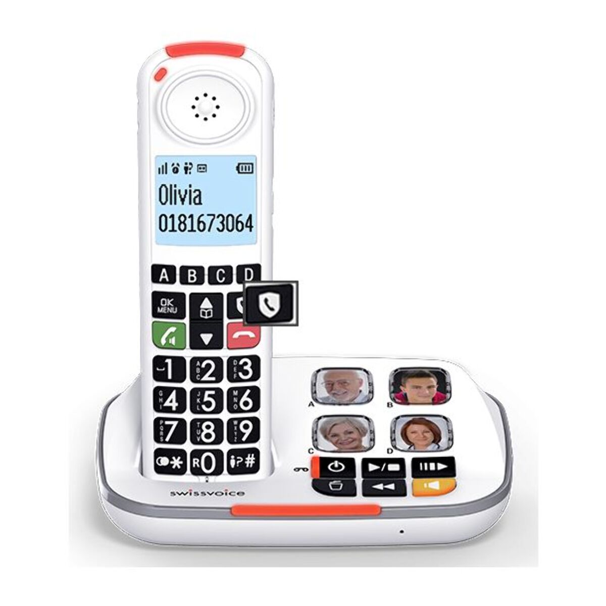 Téléphone sans fil SWISSVOICE XTRA 2355 Voice