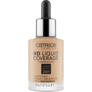 Hd Liquid Coverage Foundation - Fond de Teint Liquide Haute Couvrance 30ml