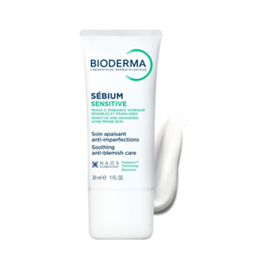 Sébium Sensitive - Soin Apaisant Anti-Imperfections - Peaux Sensibles à Tendance Acnéique 30 ml