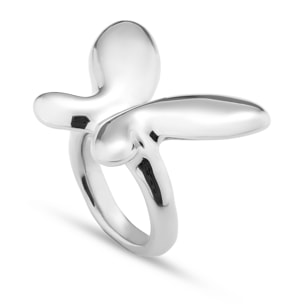Anillo Butterfly effect PLATEADO 12