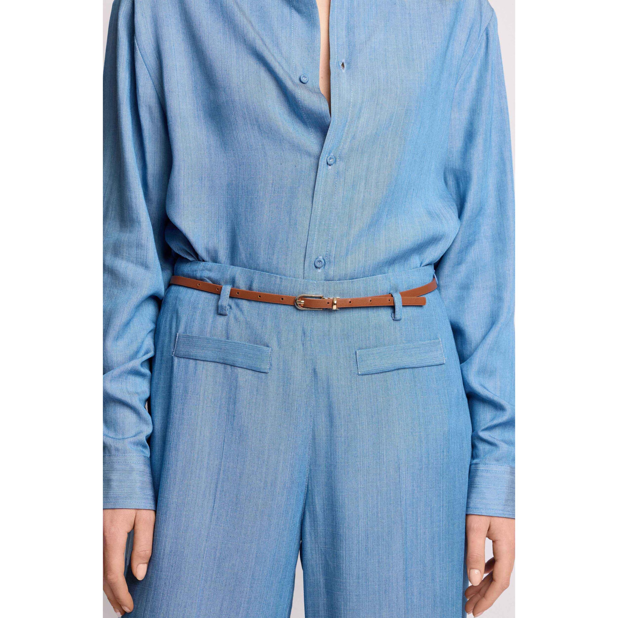 Kocca - Pantaloni eleganti extra-wide Donna, Tinta unita