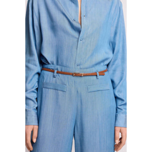 Kocca - Pantaloni eleganti extra-wide Donna, Tinta unita