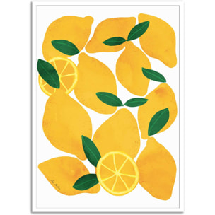 Affiche - Mediterranean lemons - El Buen Limon