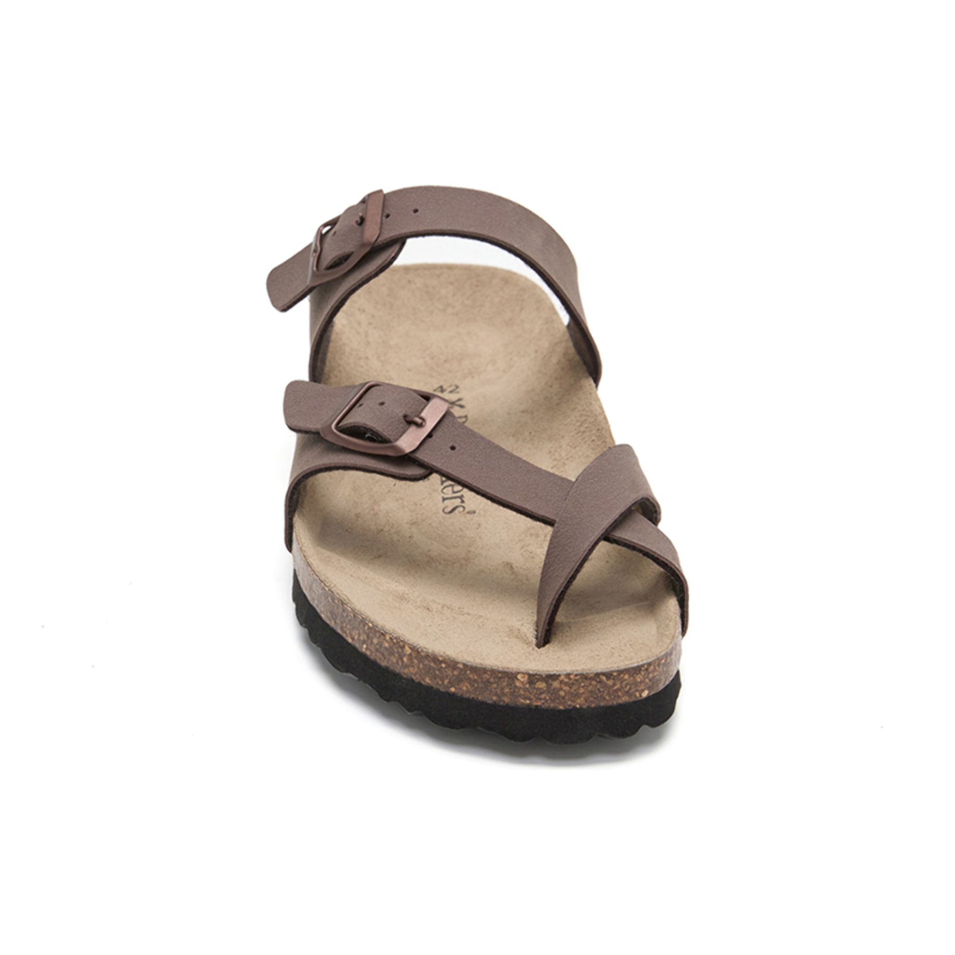 SANDALIA BABUNKERS MARRON
