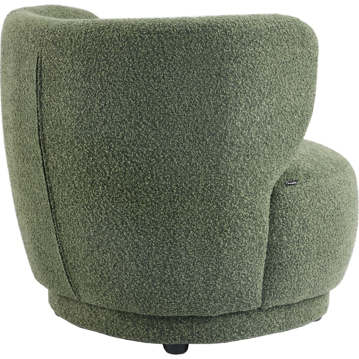 Fauteuil en tissu bouclette - ESTER