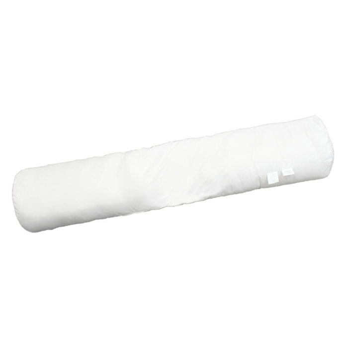 Traversin uni confort en polyester - Blanc