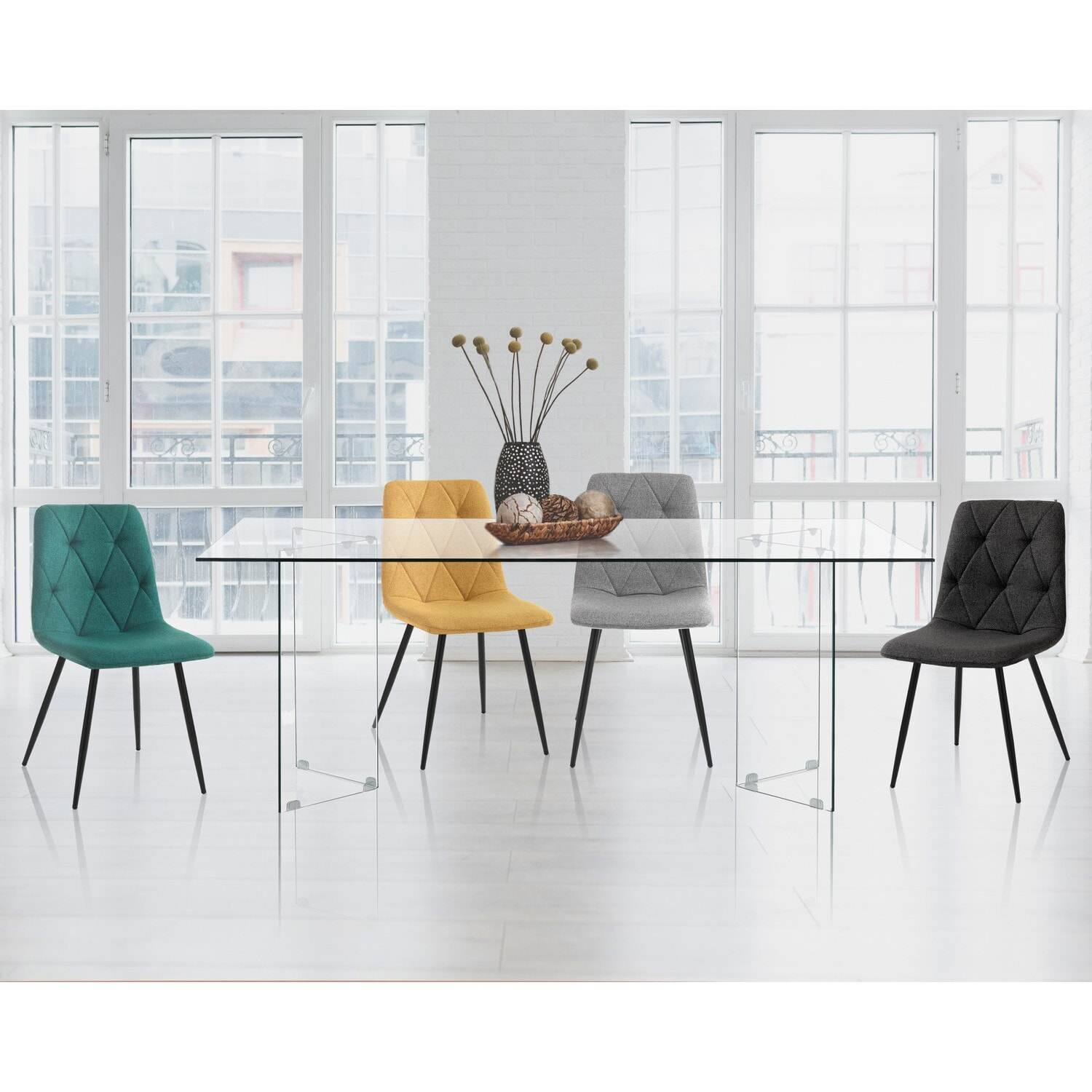 Oresteluchetta Tavolo / Scrivania rettangolare DAKAR 180