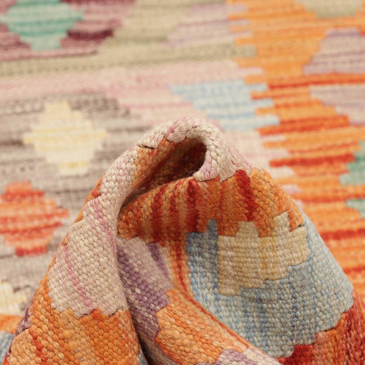 Tapis kilim au motif ethnique, tissé plat authentique, POJEG