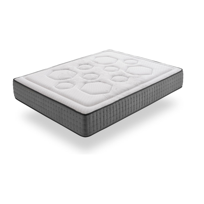 Matelas Hexacare | ressorts ensachés |Épaisseur +/- 28 cm, 1 place - Moonia