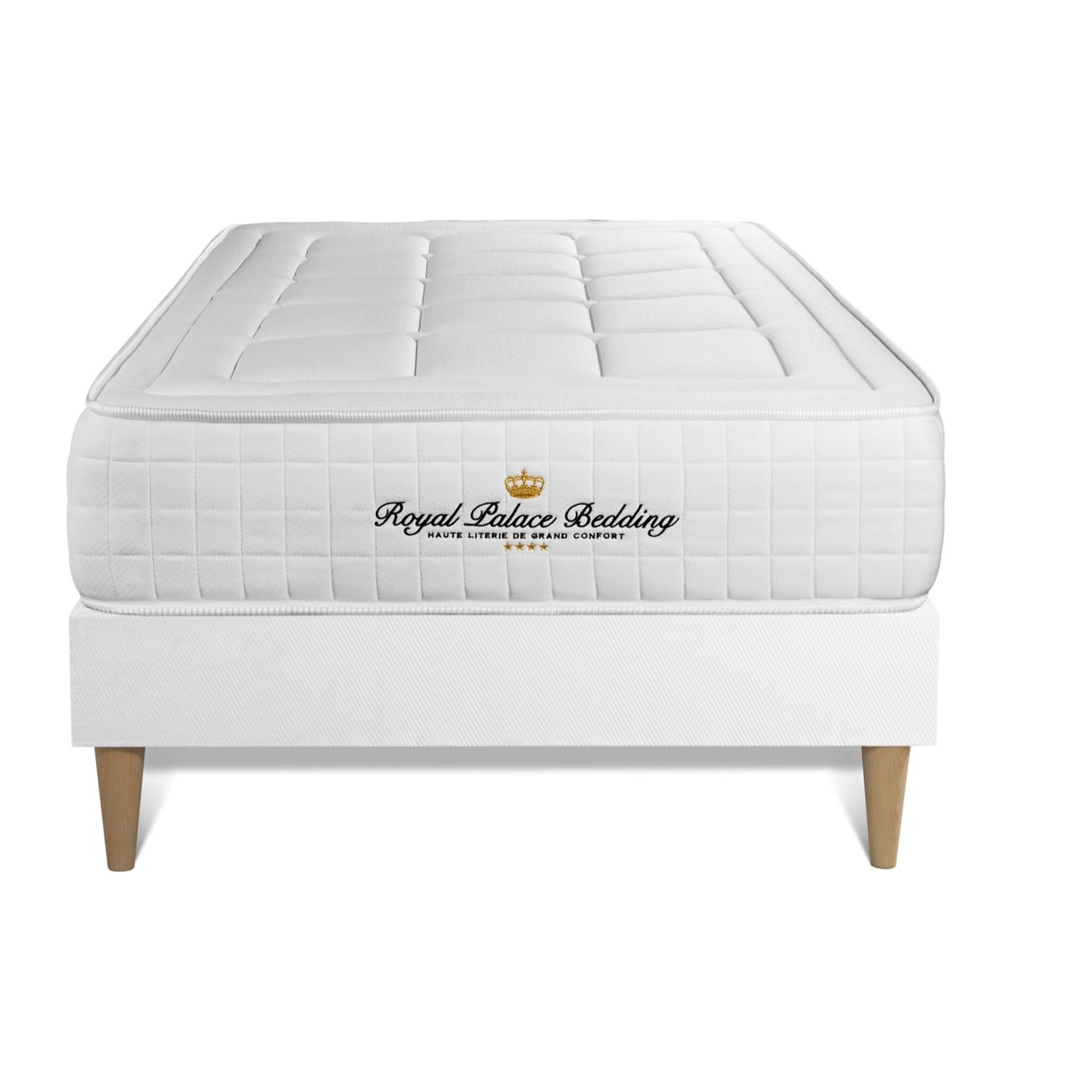 Ensemble 1p - Matelas Mémoire de forme - 24cm -  - Confort : Ferme - Balmoral