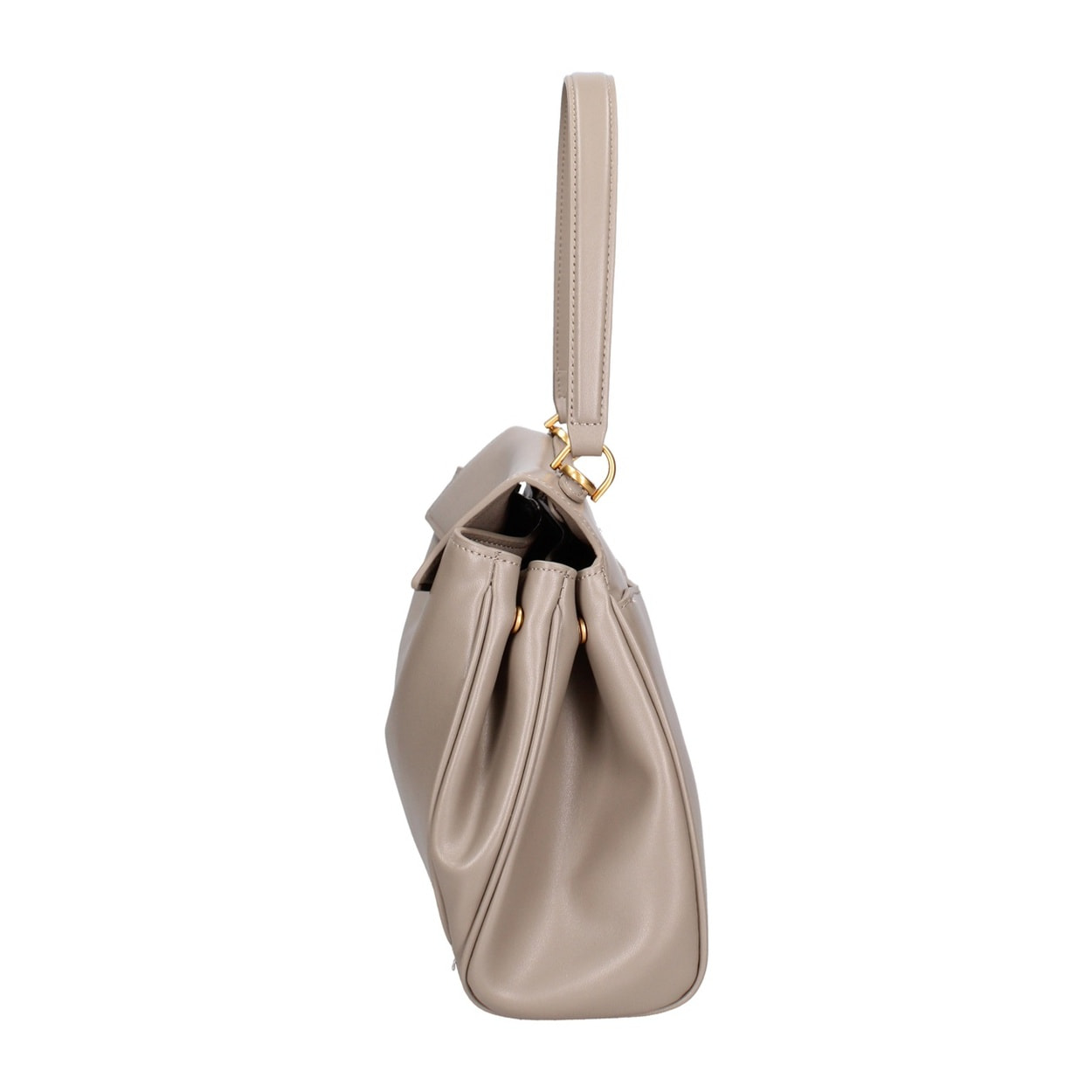 Borsa a mano da donna Made in Italy - Modello Padova - 100% pelle - 28.0 x 19.0 x 8.0 cm