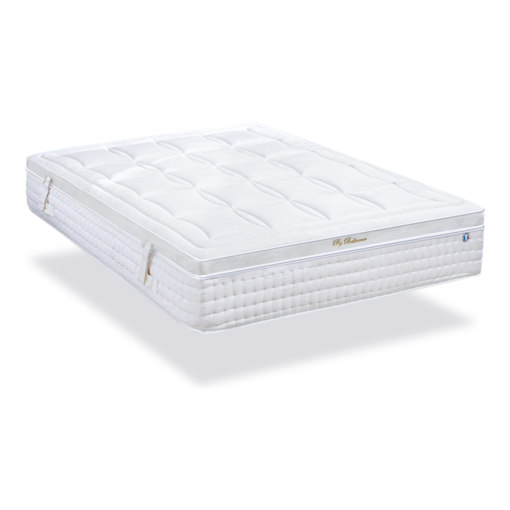 Ensemble Matelas Empereur & Sommier KIT15, 33 cm Mémoire de Forme et Gel Thermorégulateur, technologie Tri-Lattes, Soutien Ferme