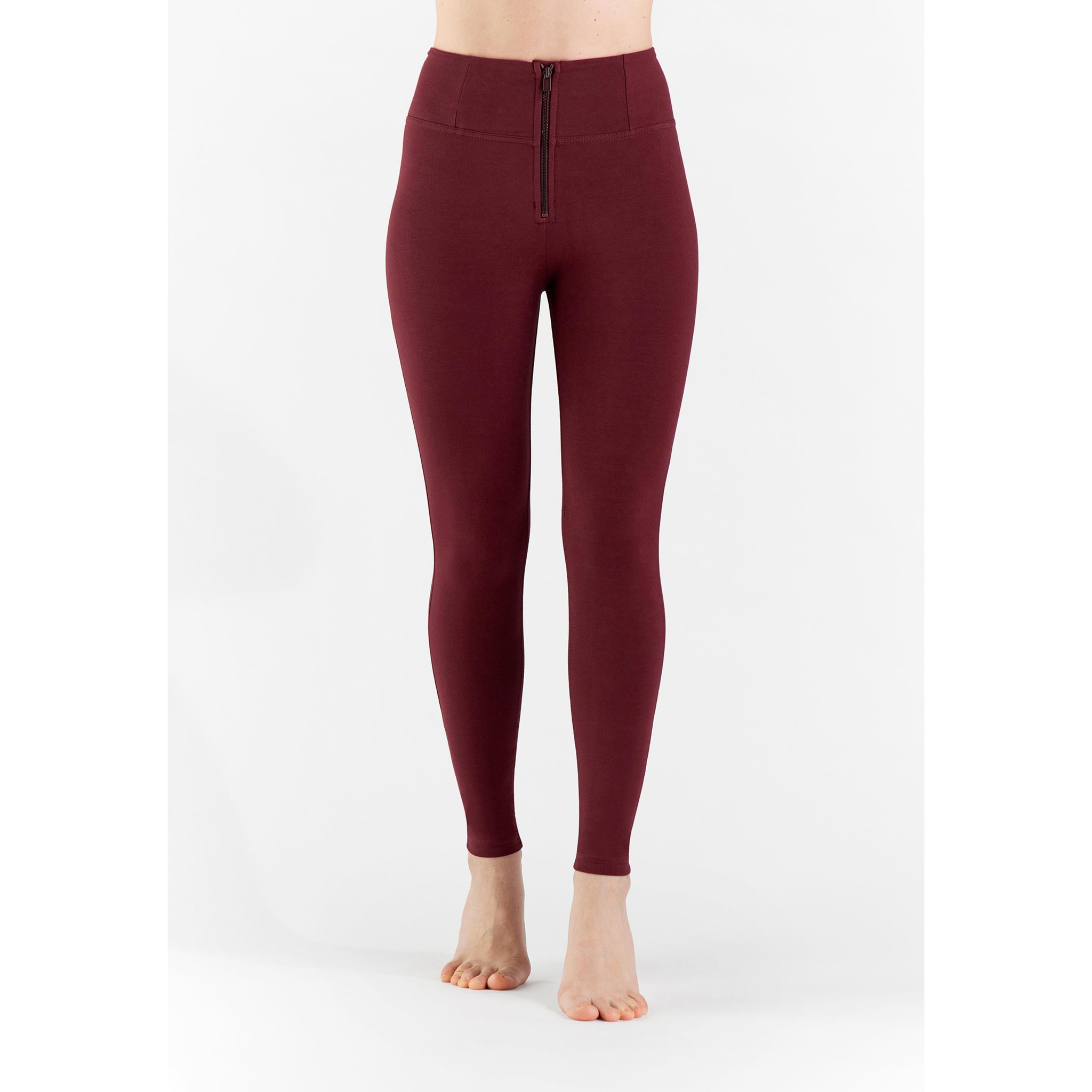 Pantaloni push up WR.UP® vita alta superskinny in cotone