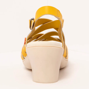 Sandalias 1477 NAPPA YELLOW / ALFAMA color Yellow