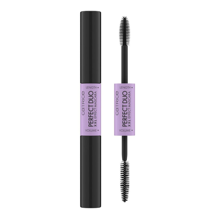 Perfect Duo XXL Effect - Mascara 2en1 Volume et Longueur 8 ml