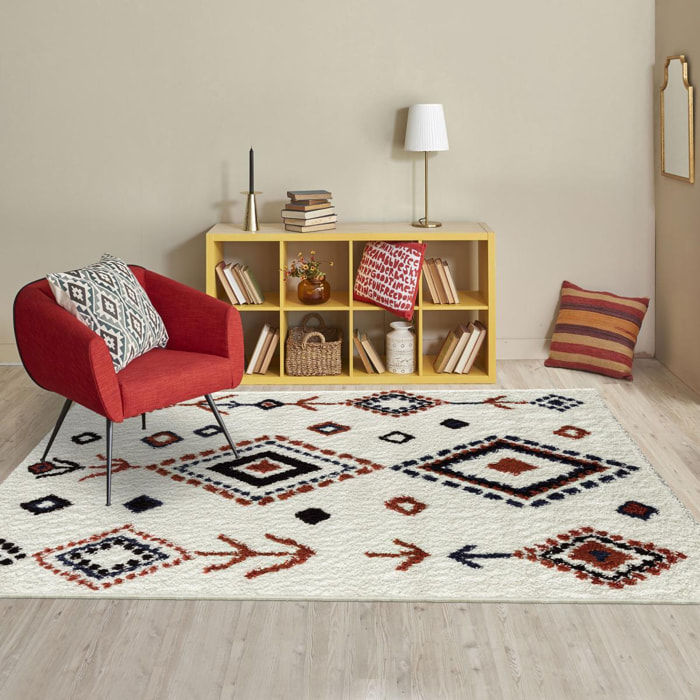Tapis berbère tissé motif saharien BUPA