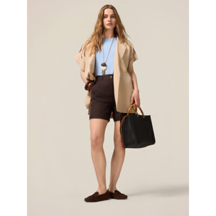 Oltre - Giacca destrutturata misto lino - Beige