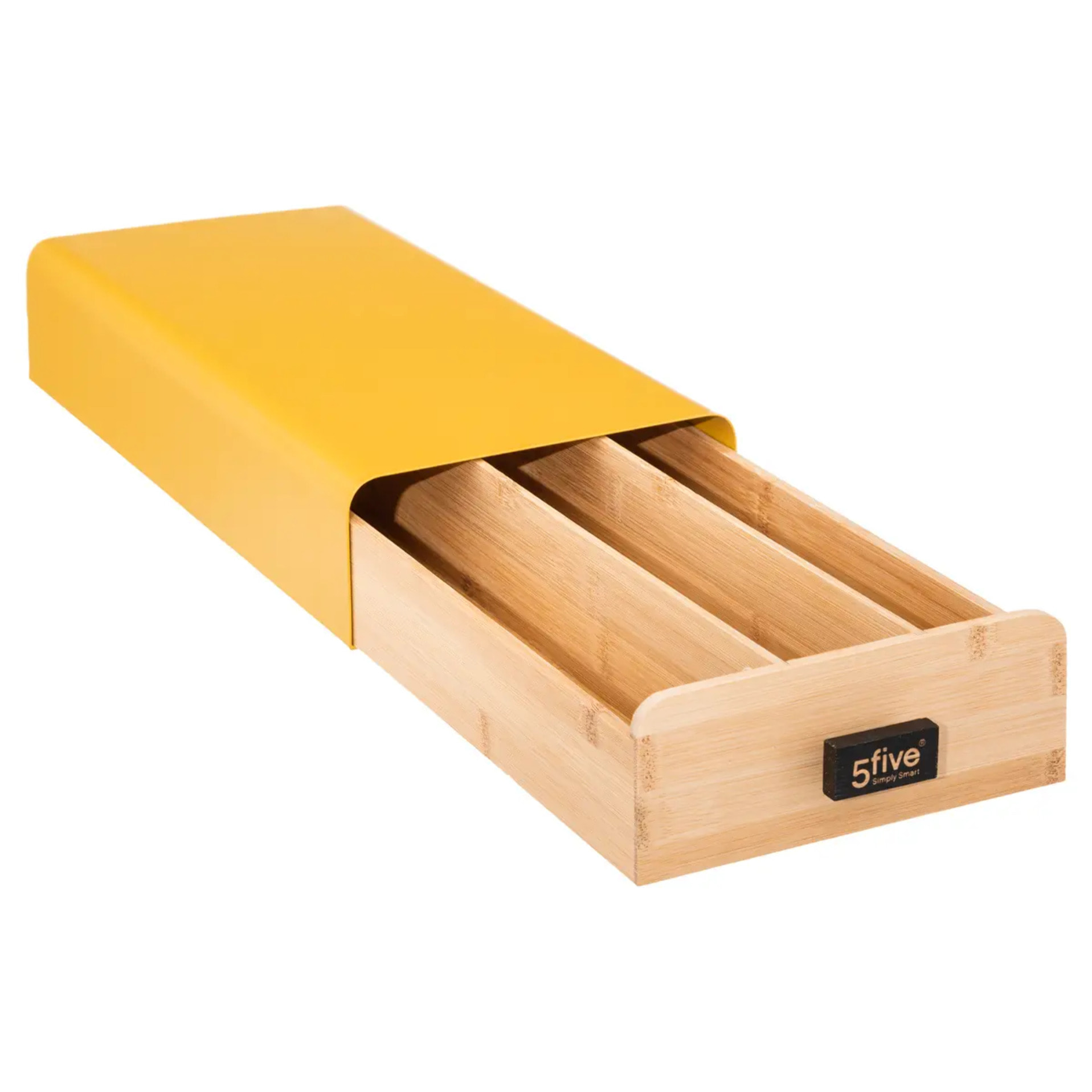 Porte-capsules "Modern Color" 30 capsules jaune moutarde