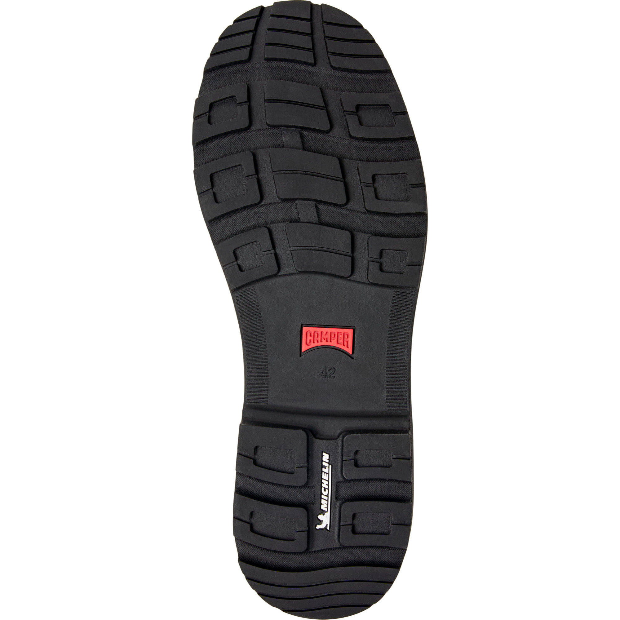 Stivaletti - CAMPER Brutus Trek - Nero - Pelle liscia