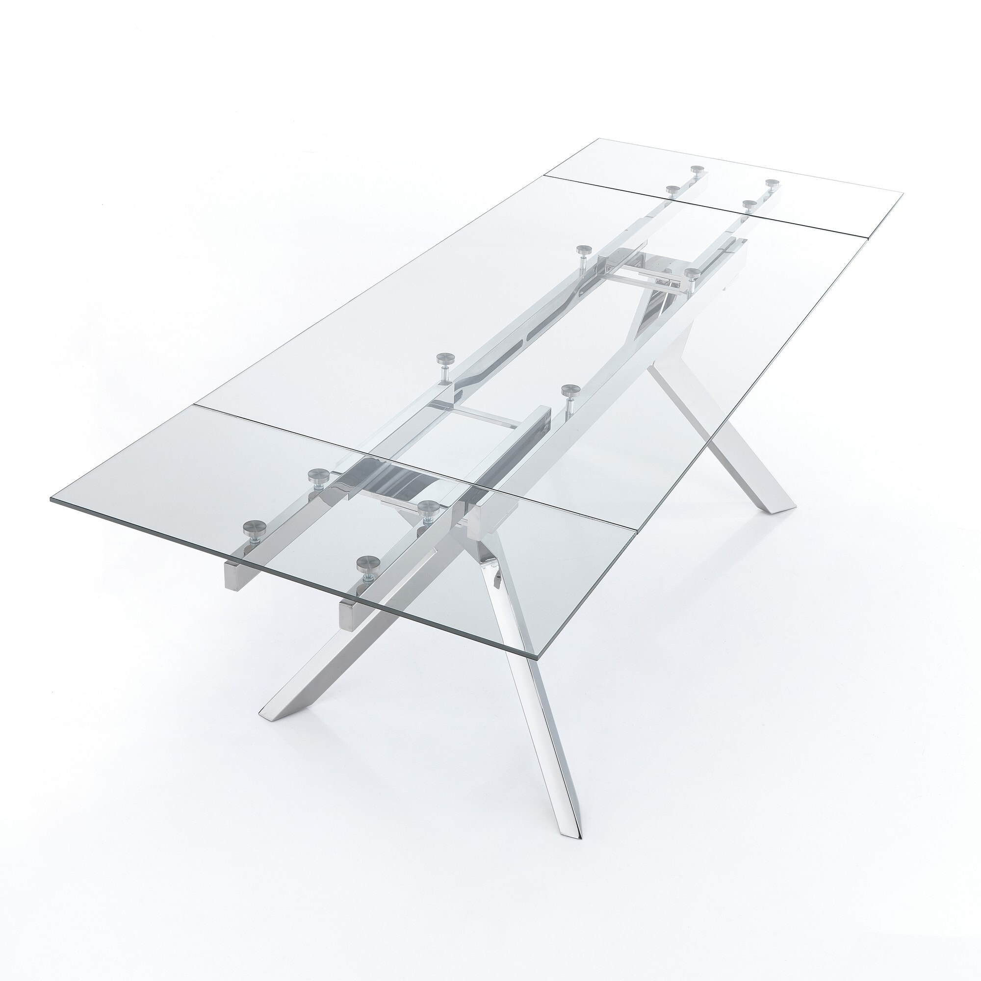 Tomasucci table extensible DAVEN Transparent