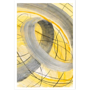 Poster yellow signal Affiche seule