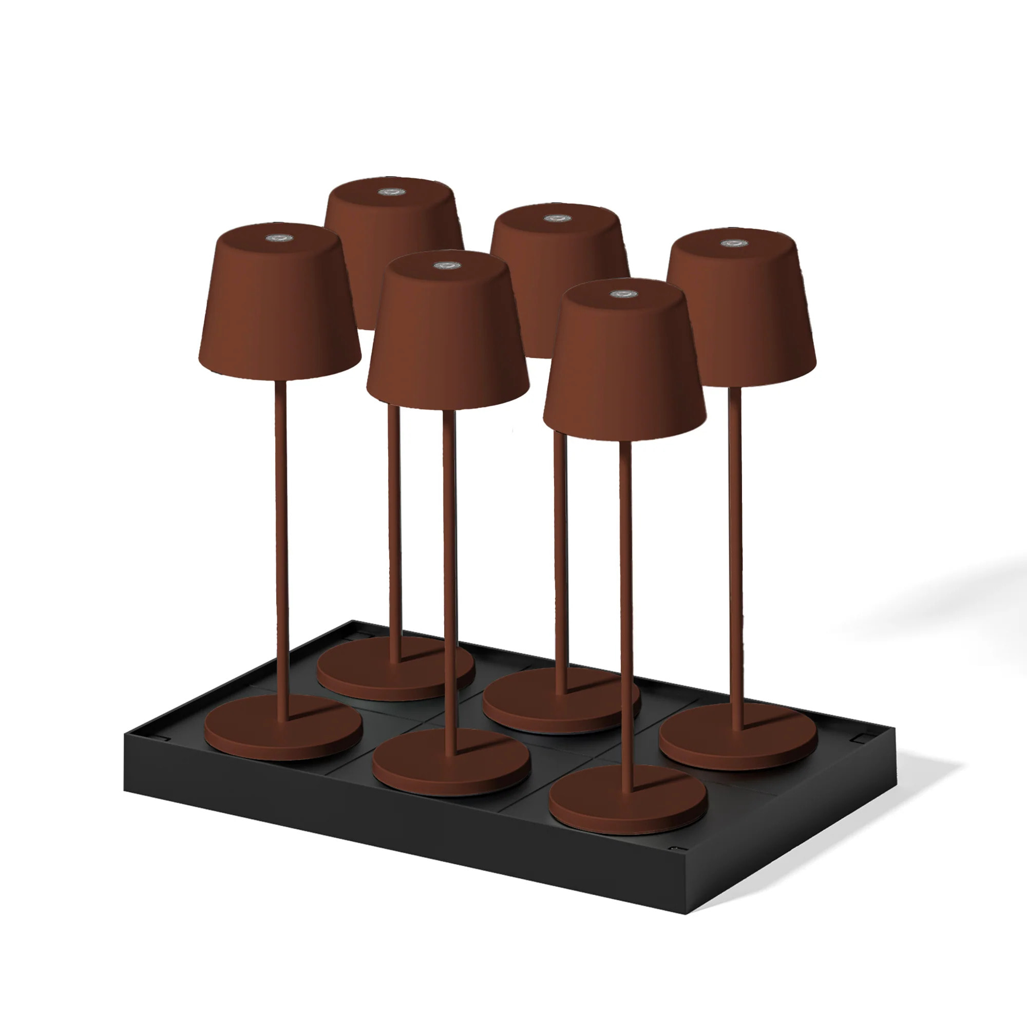 6 Lampe de table KELLY + Socle de charge