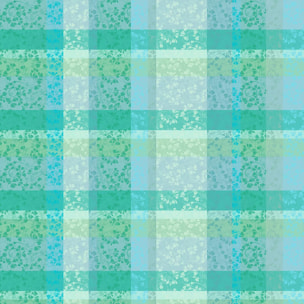 Nappe pur coton enduit motif jacquard bleu vert Mille feuillages turquoise