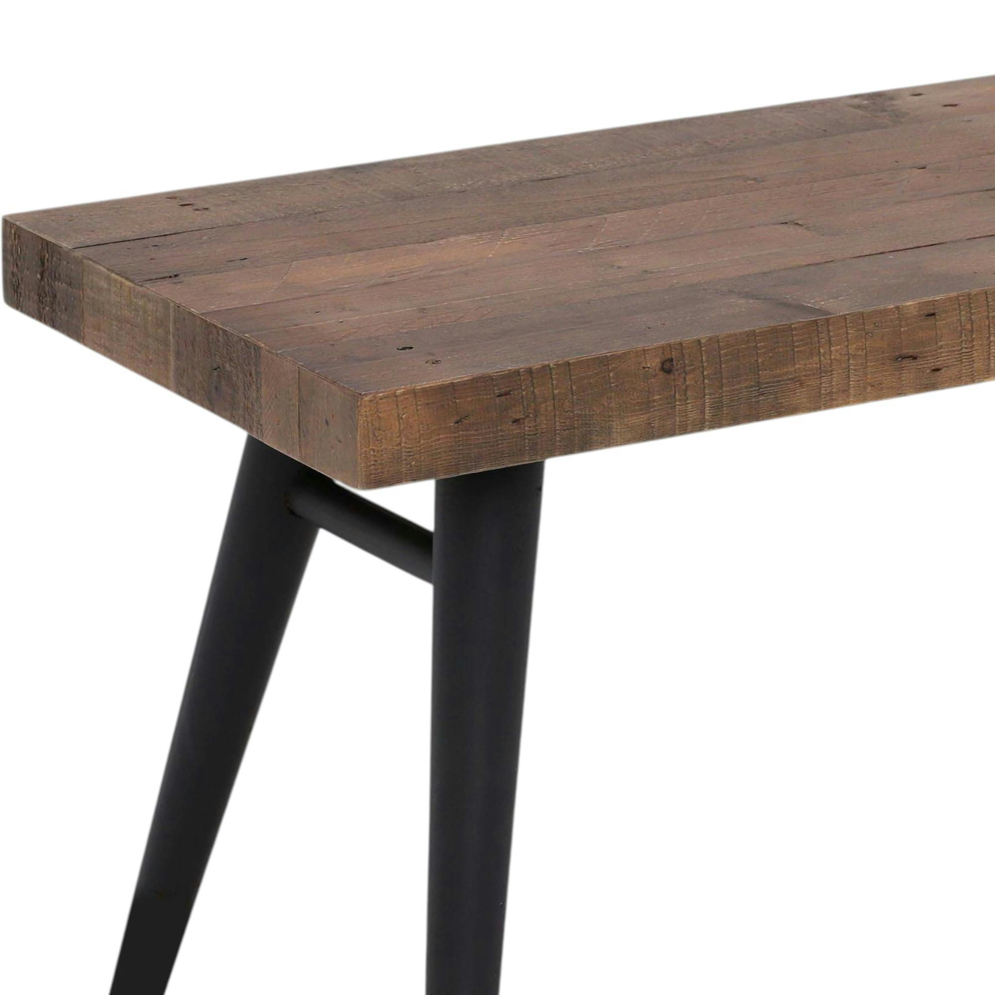 Banc en bois recyclé 140 cm ADELAIDE