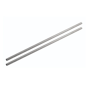 Lot de 8 pailles en inox avec 2 goupillons de nettoyage 24 cm Fackelmann Bar Concept