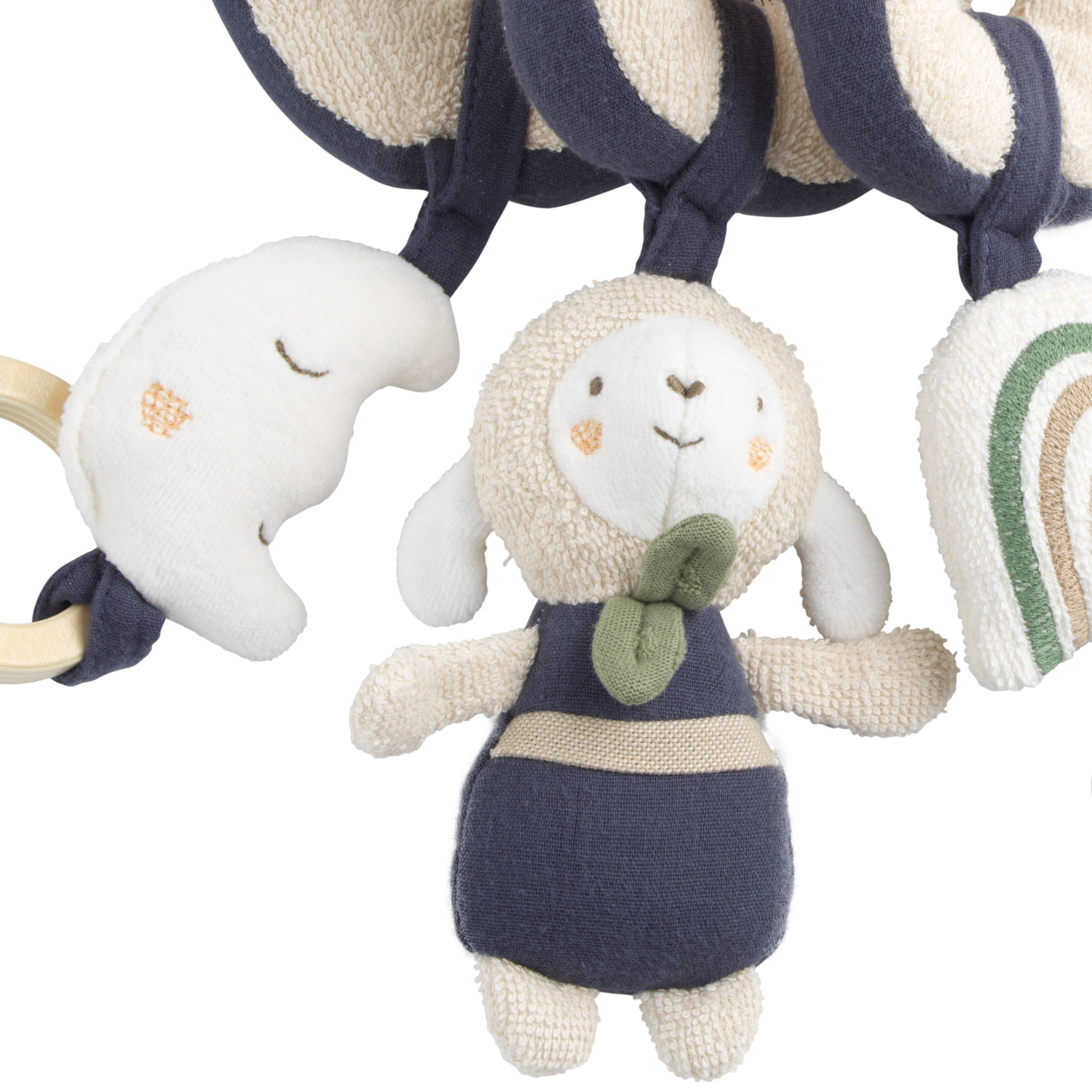 Spirale d'activités en bouclette coton bio