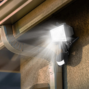 Projecteur solaire sensor COOPER Noir