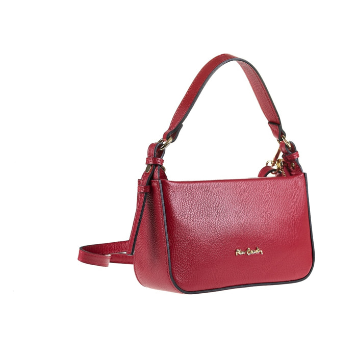 Borsa a spalla da donna Made in Italy - Modello Elowen - 100% pelle - 23.0 x 13.0 x 7.0 cm