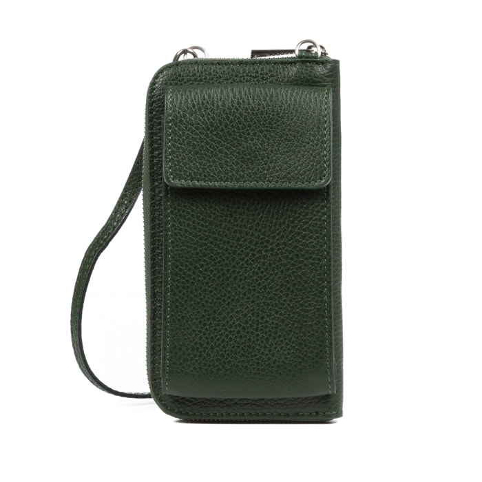 Carmina Cartera Mujer Mujer.Piel auténtica Dollaro